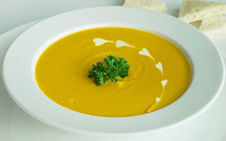 Nhấn vào ảnh để phóng to súp đậu xanh bí đỏ giải nhiệt mùa hè